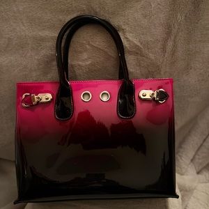 SCARLETON WOMEN'S PATENT SATCHEL